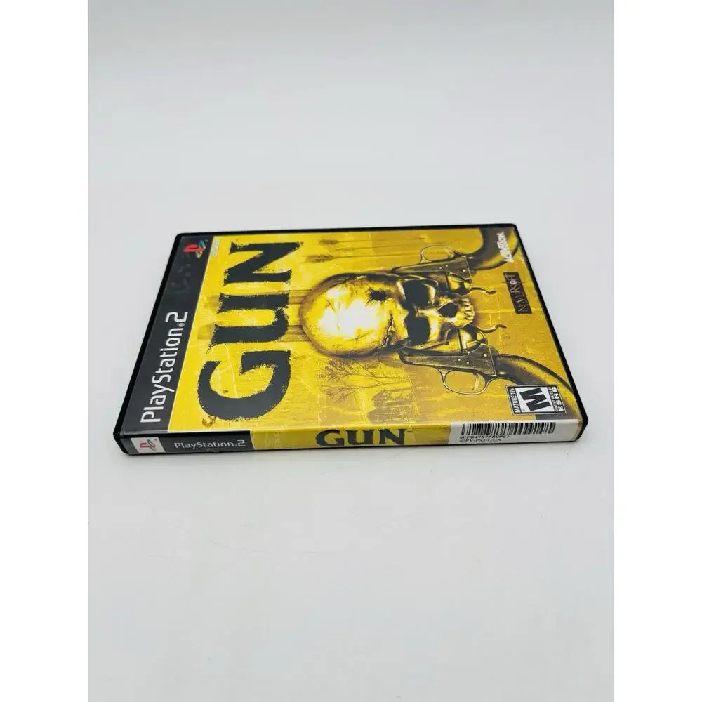 Gun (PlayStation 2, Ps2) Black Label CIB Complete Tested Works VG Condition